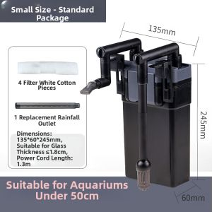 sunsun | 3-in-1 Wall-Mounted Aquarium Filter