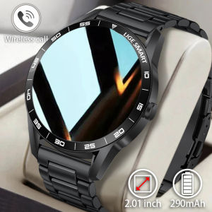 LIGE Original Bluetooth Call Smart Watch Men Heart Rate Outdoor 123+ Sports Fitness Tracker IP68 Waterproof Smartwatch