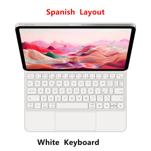 Magic Keyboard for iPad A16 2025 11th 11" Magnetic Case for iPad 10 10th 10.9 A16 11th Gen Floating Stand Multi-Touch Keyboard