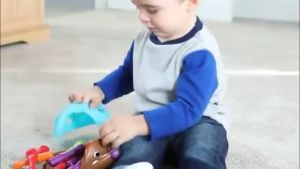 Montessori Sensory Learning Toy Spike Fine Motor Educational Hedgehog Game With Numbers and Colors