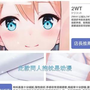 Custom Anime Body Pillow Digital Printing