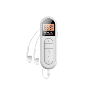 kebidumei | Đài Phát Thanh Di Động KEBIDUMEI FM Có Thể Sạc Lại Với Màn Hình LCD Có Đèn Nền Và Âm Thanh Nổi Giắc Cắm Tai Nghe 35mm Đài Phát Thanh Bỏ Túi Có Kẹp Thắt Lưng