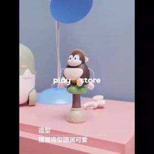 Gorilla Rattle Baby Toy Gorilla Baby Rattle Toy Cute Animal Musical Rattle Drum Baby Early Educational Toy Ornament