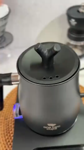 COD One Two Cups Teko Kopi Listrik Portable  Pemanas Air Otomatis Leher Angsa 1000W 1L - HR-462