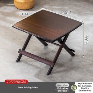 Outdoor and Indoor Bamboo Foldable Table