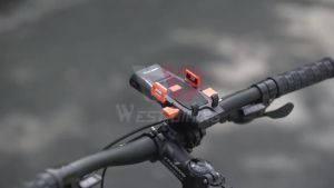 West Biking | Bộ Đèn Xe Đạp 4 Trong 1 WEST BIKING Với Đèn Pha 500LM Còi 130dB Giá Đỡ Điện Thoại Bộ Dụng Cụ Đạp Xe Chống Nước Sạc USB 3000mAh
