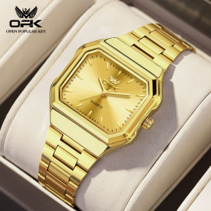 OPK watch for women original waterproot gold color elegant square dial gift for girlfriend women watches