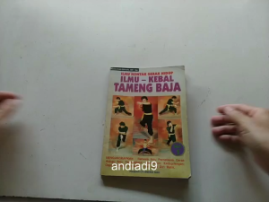 BEKAS BUKU ILMU KONTAK GERAK HIDUP ILMU KEBAL TAMENG BAJA SERI 1 WIYOTO KRIDO SANYOTO 1997 ORIGINAL ASLI