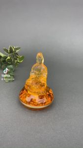 Tượng Trang Trí Cao Cấp CIND Quan Âm Ngọc Lưu Ly Đế Pha Lê - Nhập Khẩu Chính Hãng