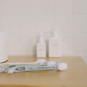 Double Headed Long Handled Shoe Cleaning Brush/Special Brush For Washing Shoes/Berus Kasut Pemegang Panjang