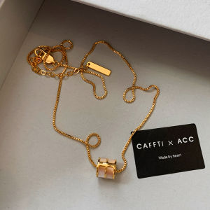CAFFTI | Natural White Mother-of-Pearl Dainty Necklace