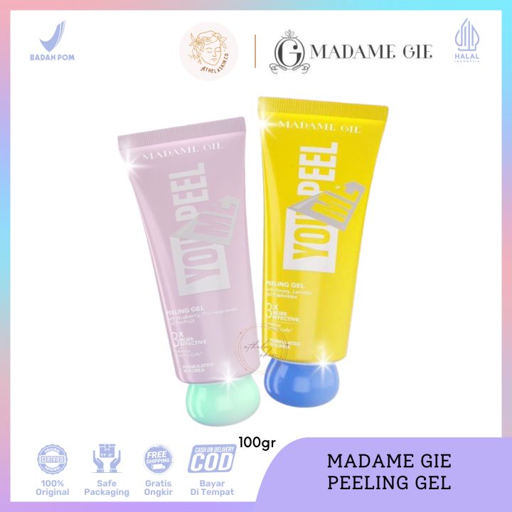 READY STOCK Madame Gie Madame You Peel Me Peeling Gel Lazada Indonesia