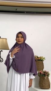 Bergo Hijab Kerudung Hafiza Bergo Crinkle Airflow Jumbo Ped Premium