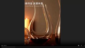 Big Decanter Handmade Crystal Glass Red Wine Brandy Champagne Glasses Decanter Bottle Jug Pourer Aerator for Family Bar