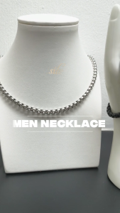 Daniel Klein Men Silver Stainless Steel Necklace DKJ.12.20001
