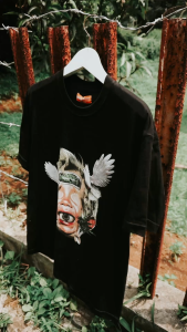 Problem Club - T-Shirt Oversize - Marju Black