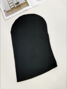 Men Black Full Face Head Cover Hat Cs Balaclava Cap Man Ice Silk See-through Halloween Mask Sun Protection