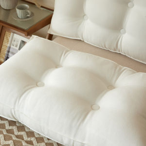 Normcore Tatami Three-Dimensional Combination Cushion Beautiful Brushed Square Living Room Sofa Removable and Washable Big Backrest Half Lying Pillow