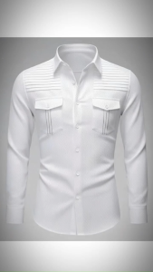 Áo sơ mi áo sơ mi nam dài tay hàng thiết kế cao cấp sóng 2 vai phong cách trẻ trung cá tính - N99