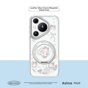 Asina | Magnetic Phone Case With Stand Protective Ultra-Thin 1 Piece