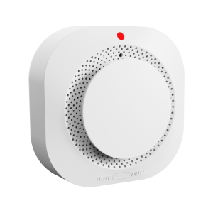 PGST | Tuya Zigbee DC 3V Smoke Detector Smart Life Smoke Detection Home Security Protection for Coal Stoves Bathrooms