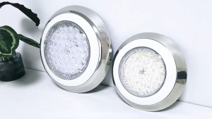 Stainless Steel Pool Light IP68 Waterproof AC12V RGB 9-18W Underwater Remote Control LandscapeLight