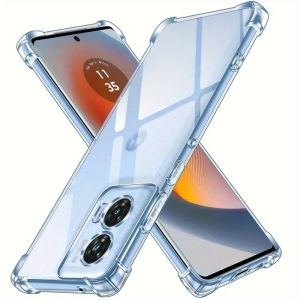 Thick Shockproof Silicone Case For Motorola Moto G35 G34 5G E13 G05 G15 G72 G14 G04S E14 G32 G56 G24 G06 G86 Power Protect Cover