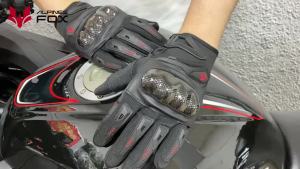 VE-132 Summer Motorcycle Gloves Men Women TouchScreen Motorbike Racing Riding Bicycle Gloves Carbon Fiber Hard Knuckle Anti-fall