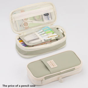 Large Capacity Pencil Case Stationery School Supplies Pencil Cases Pouch Office Desk Storage Bag Pen Case Bags Box