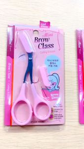 Gunting Dan Sisir Alis mini - Mini Brow Class