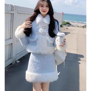 CHOUXIE | Elegant Sophisticated Korean-Style Young-Looking Outfit Set