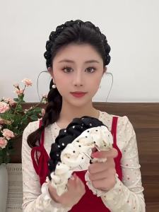 Băng Đô Thiết Kế Chấm Bi Tinh Tế Sang Trọng