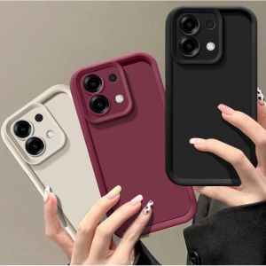 EUCAGR For OPPO F31 5G Case OPPO A6 Pro 4G Phone Case OPPO A6 Pro 5G Anti Fall prevention Luxury Matte Soft Back Cover