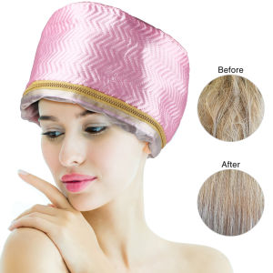 Electric Thermal Hair Treatment Cap Heating Hair Steamer Cap Machine Thermal Care for Women Hair Dryer Home Spa Salon Styling