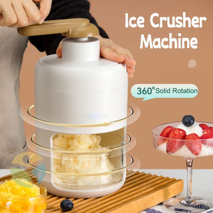 YOWXII🔥 High quality Portable Mini Manual Ice Crusher Ice Shaver