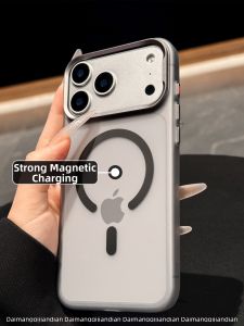 DAIMANG | Anti-Fingerprint Anti-Shock Heat-Dissipation Transparent Phone Case for iPhone 17 Pro