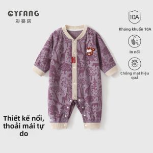 CAIYINGFANG | Bodysuit Trẻ Sơ Sinh Mới Cho Mùa Thu