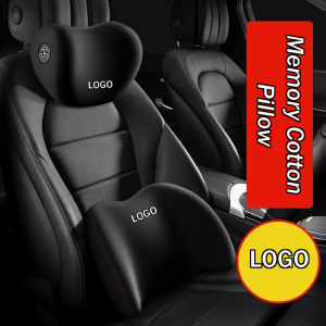 กระดาษเตือนความจำที่พักศีรษะเอวหนุนติดรถสำหรับที่นั่งคนขับป้องกันคอรองรับเอวสำหรับ Ford Fiesta Mondeo Ranger Everest Kuga Windstar