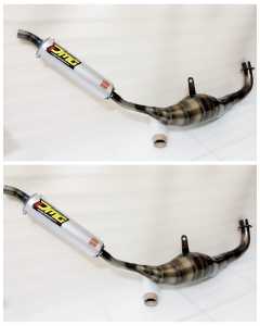 KNALPOT FIZ R KOLONG UNDERBONE Type KALAJENGKING SUARA SUPER GARING