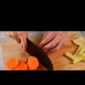 Potato Wave Knife Vegetable Fruit Stainless Steel Cutter French Fries Slicer Multi-function Kitchen Cooking Tools