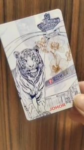 Touch n Go Card- MALAYSIA CG COLLECTIONS custom design -NFC TNG Card Reload with Mobile Phone Use at TolParkingMRT LRTRapid