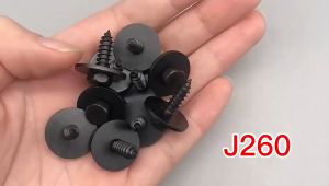 20PCS sekrup fender mobil Chassis Engine Bumper BMW Mercedes Universal