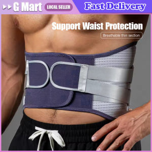 Breathable & Lightweight Lumbar Belt - Adjustable Waist Trainer for Posture Correction Weightlifting & Chronic Back Pain Relief