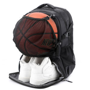 Basketball Backpack Football bag Large Sports Bag with Separate Ball Holder & Shoes Compartment Best for Basketball SoccerGym