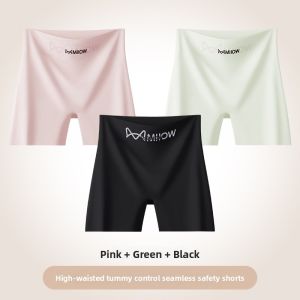 Miiow | Cat Lady Foundation Liquid Safety Pants Womens No Walk Light Seamless Underwear Thin Flat Angle Briefs 2025 New Three-in-One