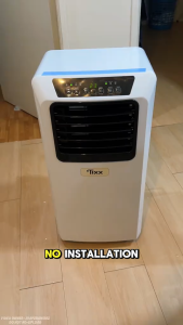 TIXX Aircon inverter 1.0HP Mobile Air Conditioner with Compressor Portable Household Vertical Air Cooler  Fast Cooling