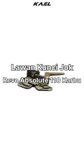 Lawan Kunci Jok Honda Revo Absolute 110 Karbu Dudukan Dalam Engsel Kupu-Kupu Catch Comp Seat