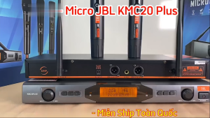 Micro JB KMC20 PLUS Chất Âm Hay Ghép Amply Vang Karaoke Loa Kéo Sáng Tiếng Hút Mic Và Không Có Tạp Âm.