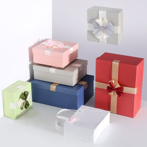 Large Size Gift Box Empty Birthday Present Packaging Box Surprise Return Gift Box Korean Style Card Paper Wedding Supplies