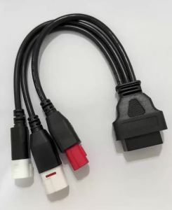 For Yamaha OBD Cable Motorcycle 3Pin 4Pin Adapter For Homda 3Pin OBD Diagnostic Connector